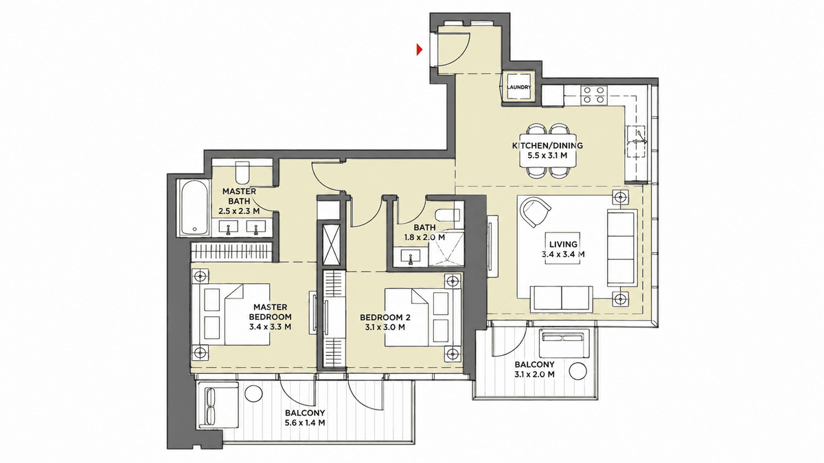 Dubai luxury property listing - Photo 4