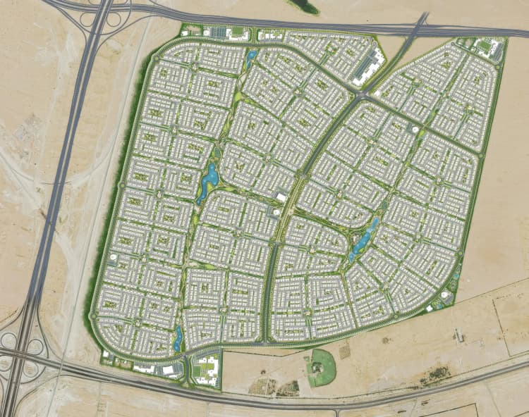 master-plan The Heights Country Club Al Yalayis 5 by Emaar Properties