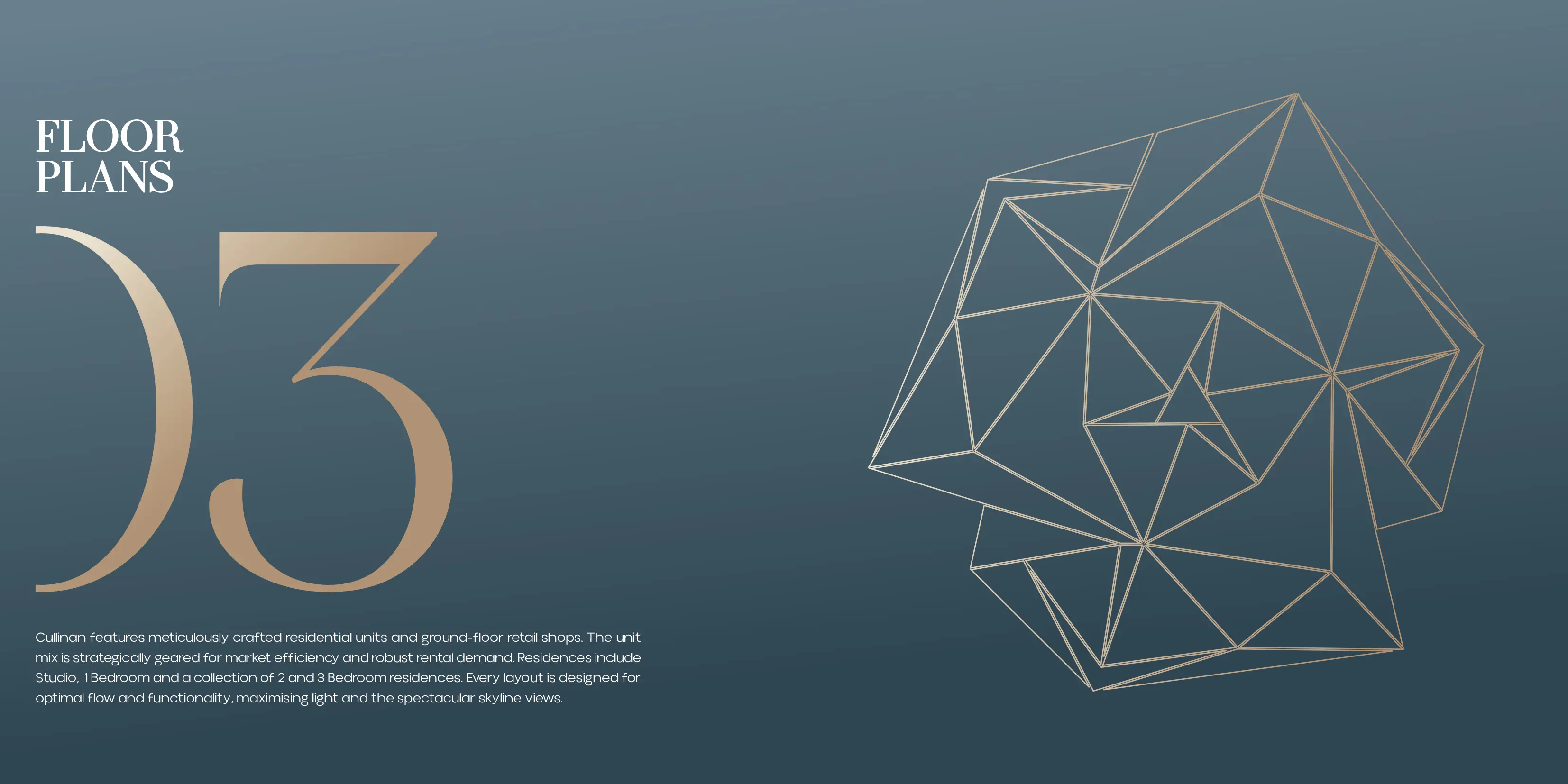 Binghatti cullinan studio apartment floor plan Dubai