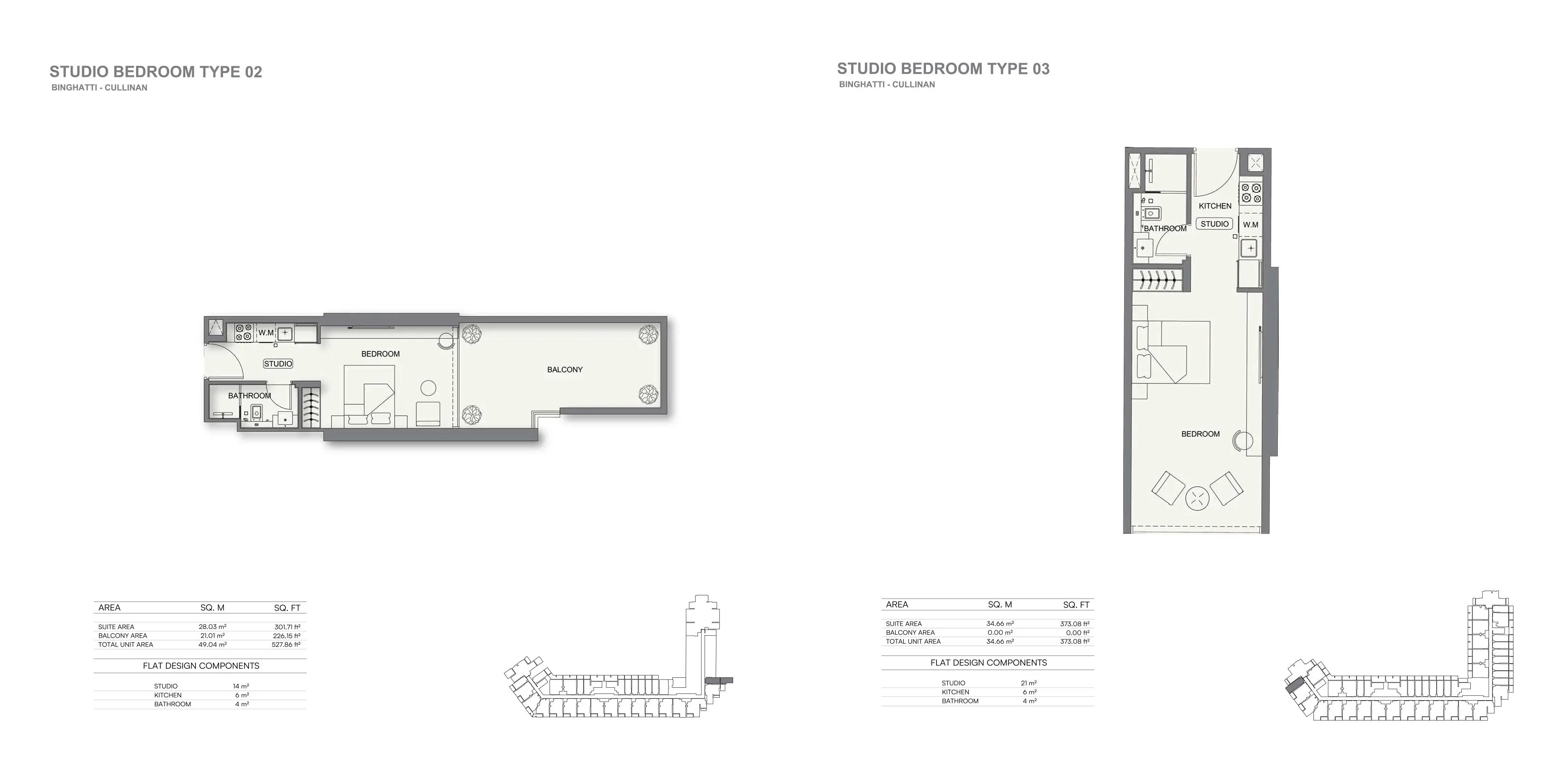 Binghatti cullinan luxury apartment floor plan