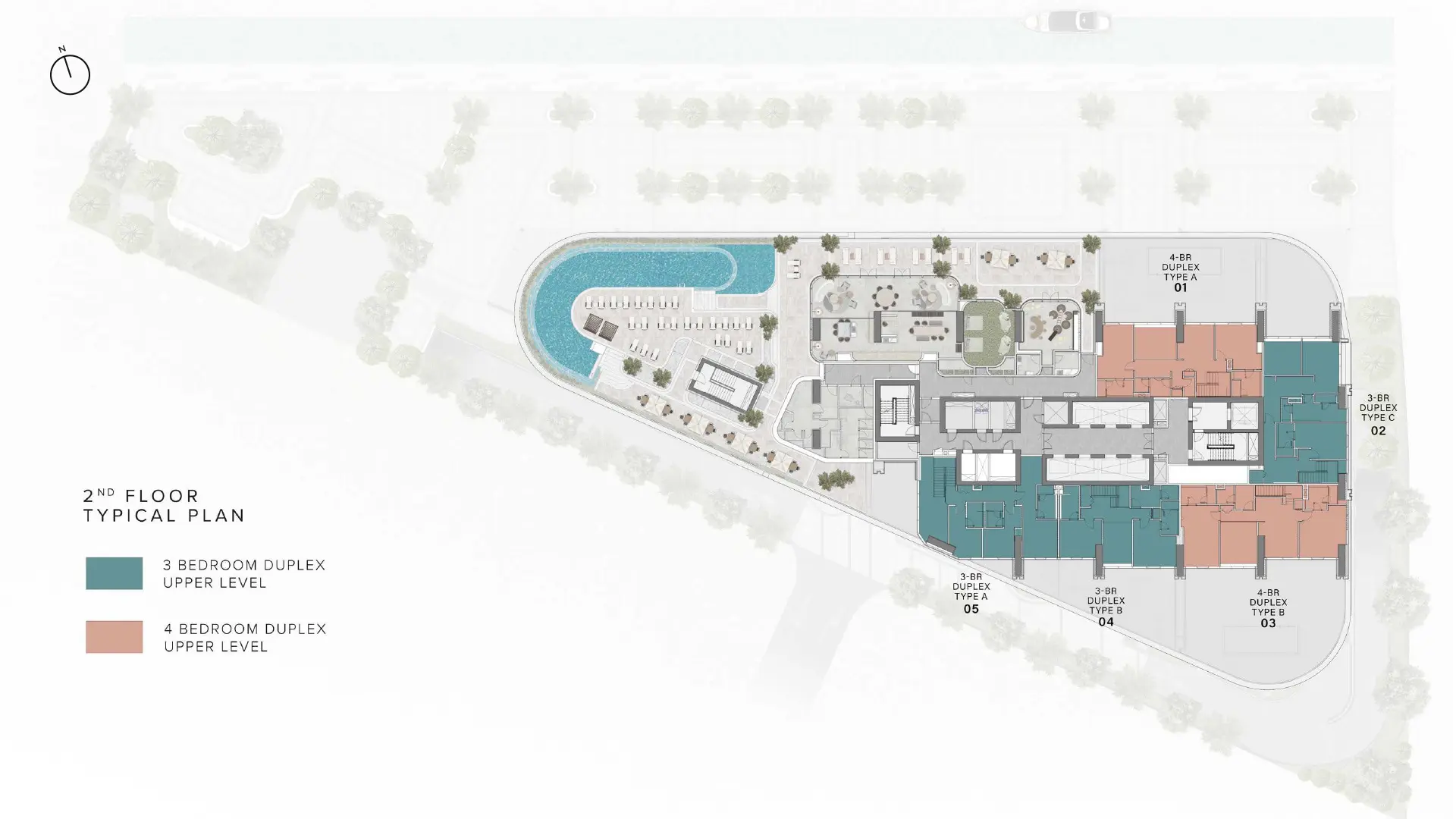 One River Point floor plan 6