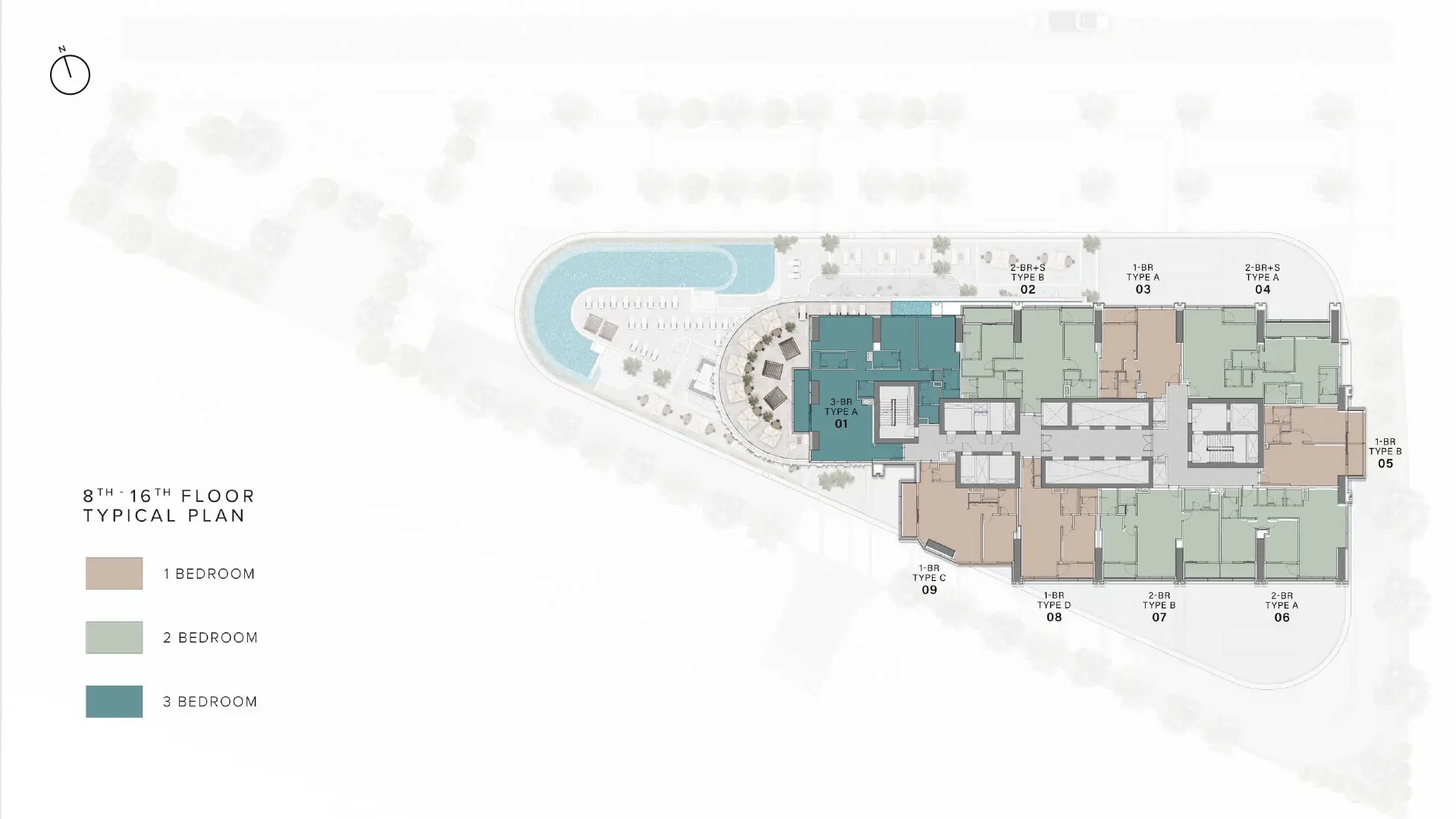One River Point floor plan 12