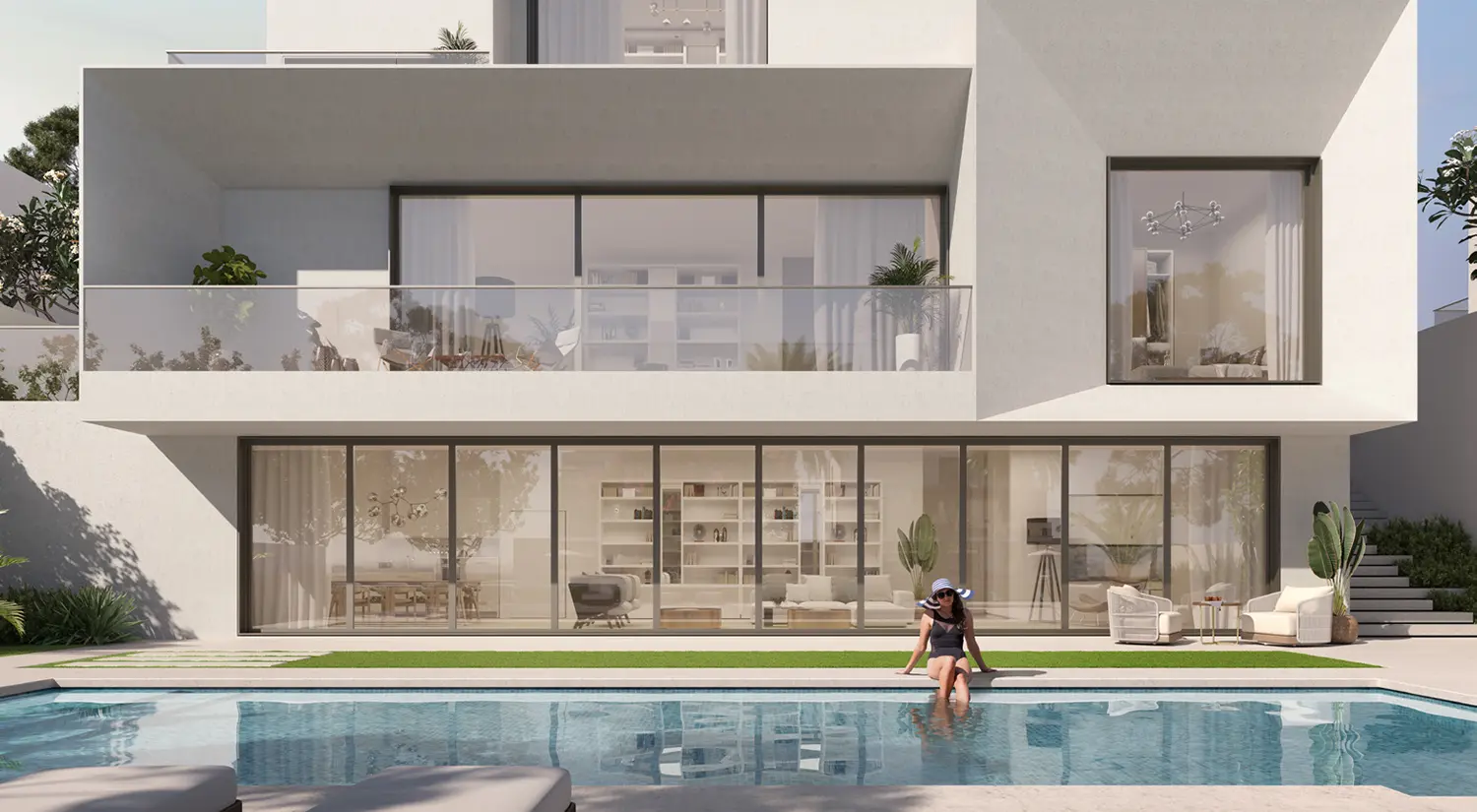 Serene waterfront living where luxury and nature unite