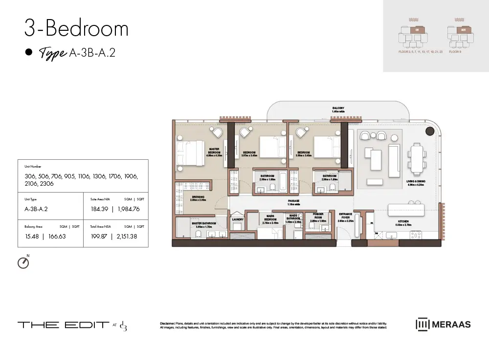 the edit at d3 floor plan 6