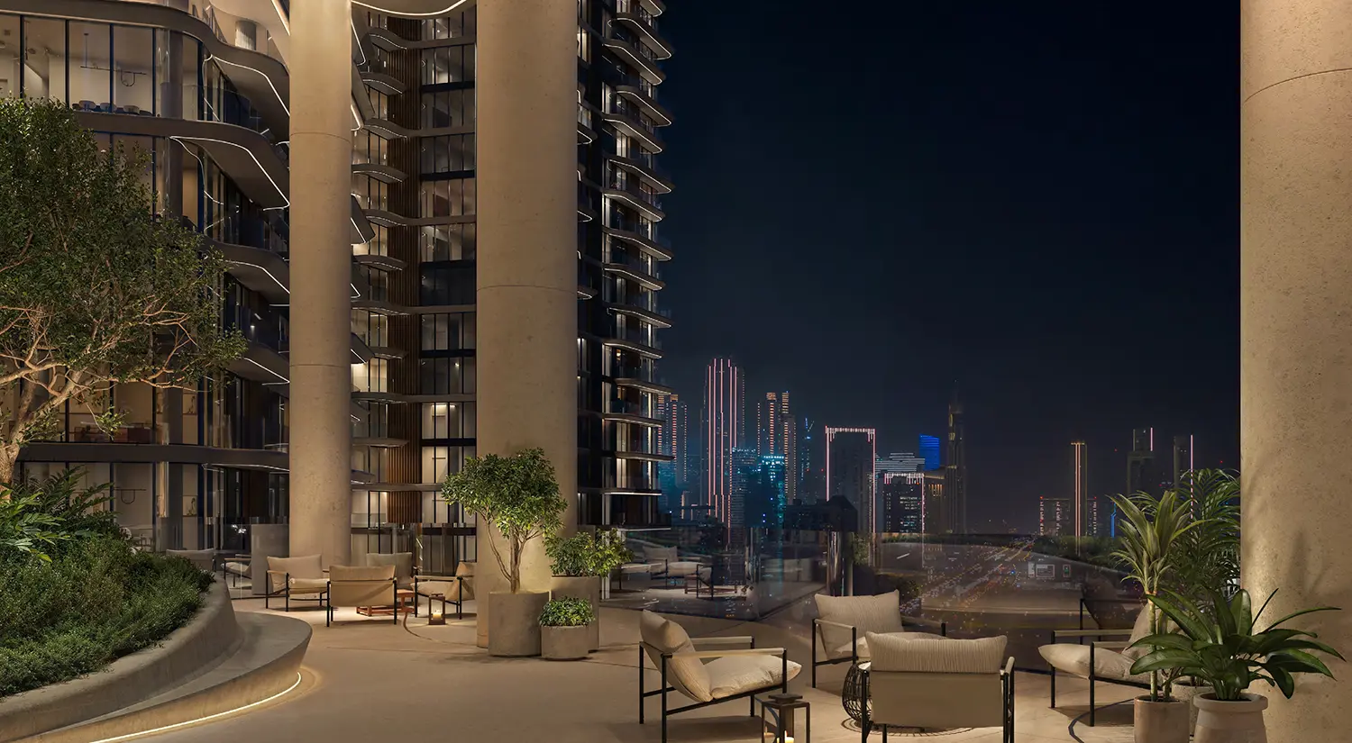 Evenings of refined comfort overlooking