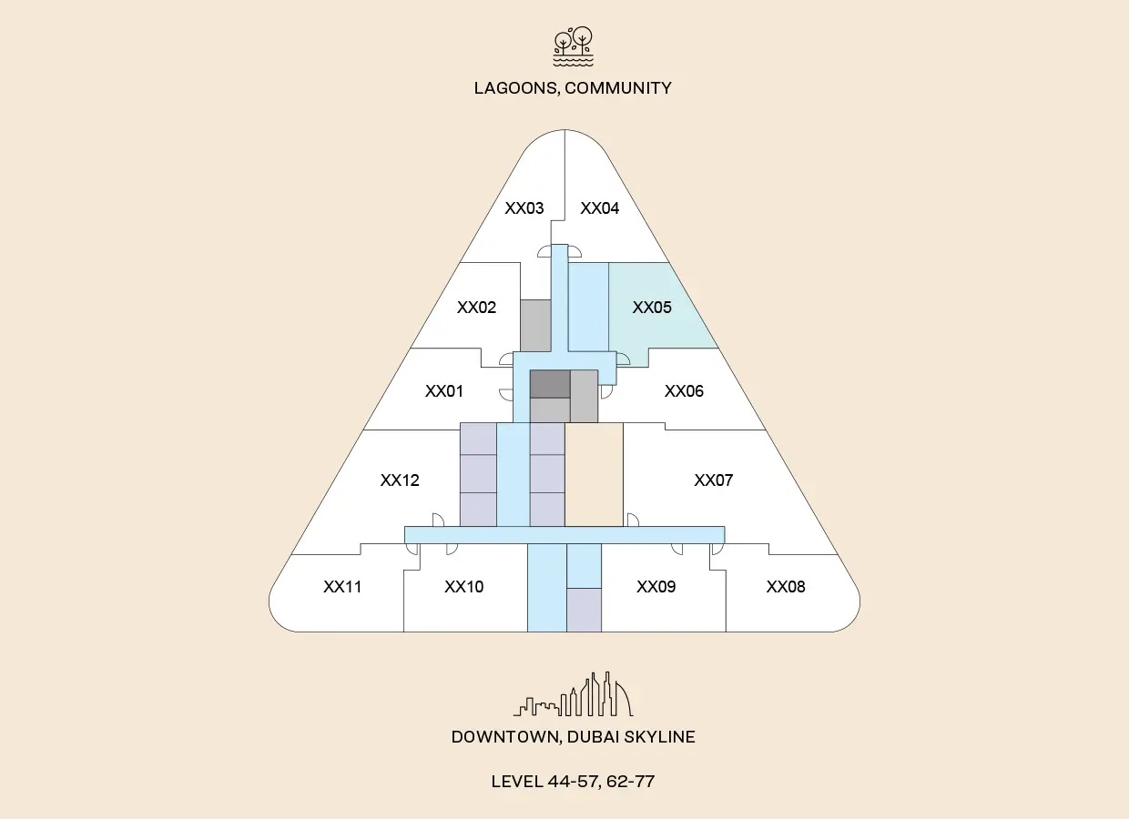 skyvue atelier floor plan 39